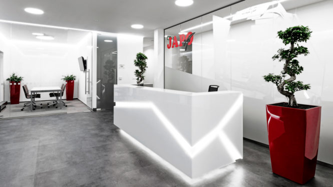 Architektura - interiér, recepce